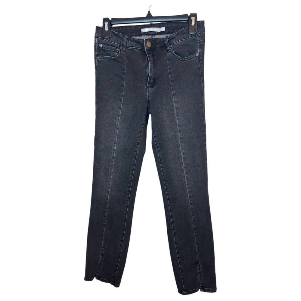 Tractr Black Denim Straight Leg Jeans Size 4/27